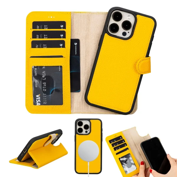 Casper Leather iPhone 15 Series Wallet Case - Image 27